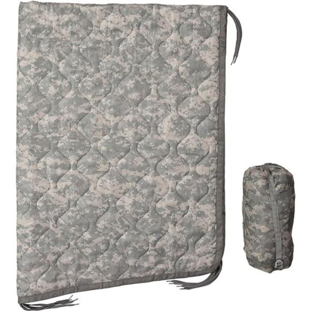 Military Woobie Blanket Thermal Insulated Poncho Liner Camping Hiking Survival L